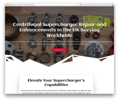 Constructor WordPress theme - uksuperchargerrepairs.co.uk
