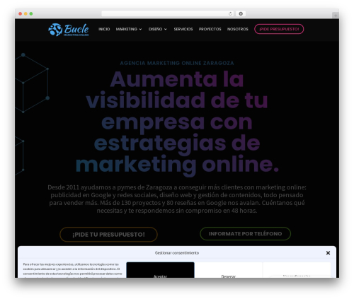 Ticker divi scrolling text WordPress plugin - www.bucleweb.com