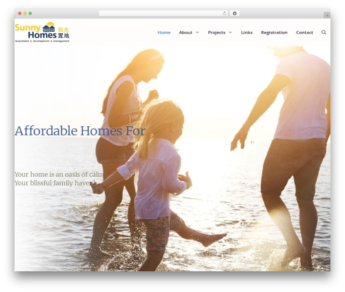 Dragon theme WordPress - sunnyhomes.com.my