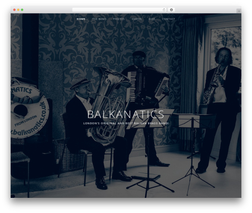 Obsidian WordPress theme - balkanatics.co.uk