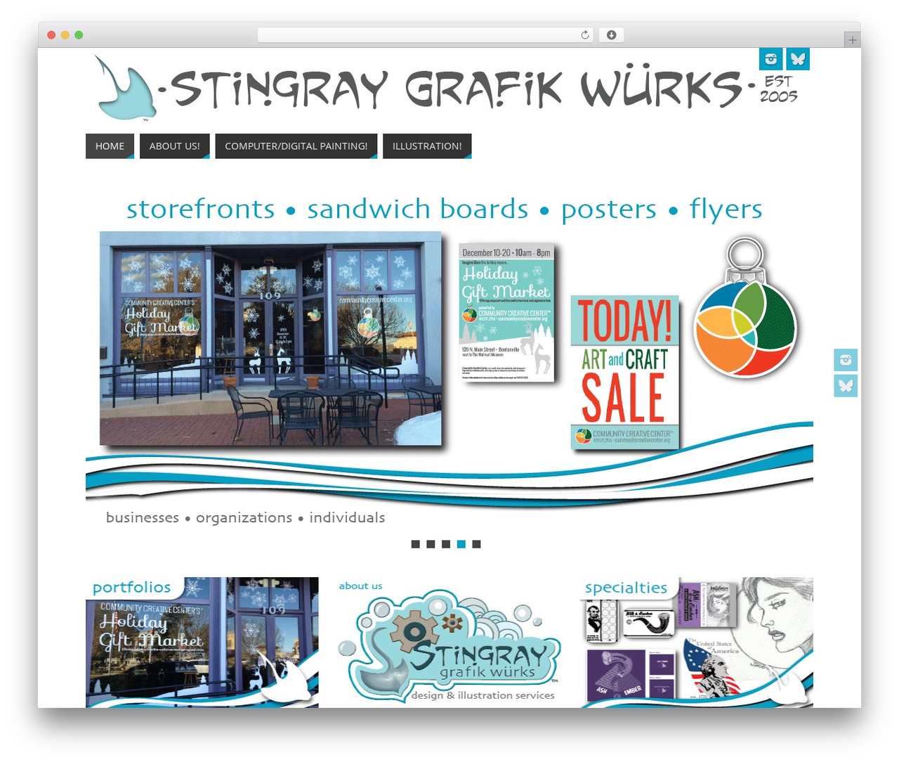 Parabola WordPress theme - stingray-grafik.com Parabola WordPress theme - stingray-grafik.com
