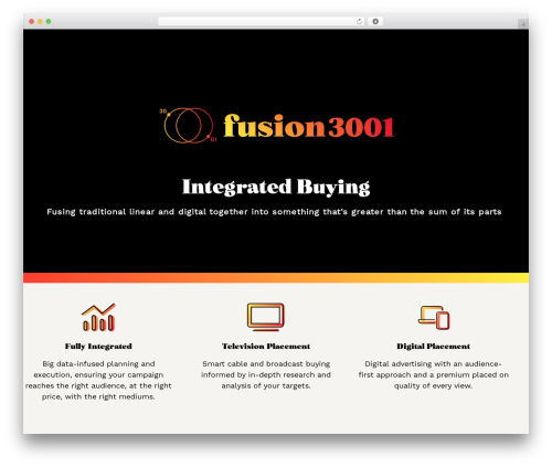 Prime WordPress theme - fusion3001.com