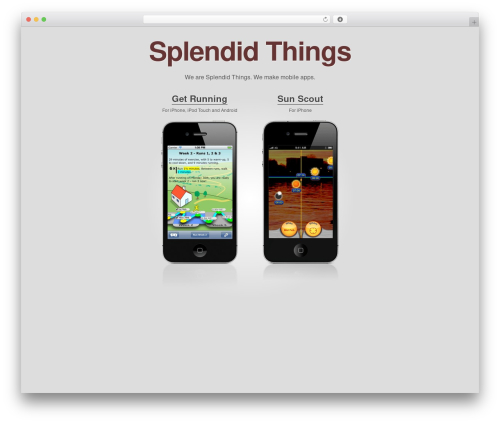 Splendid Things WP theme - splendid-things.co.uk