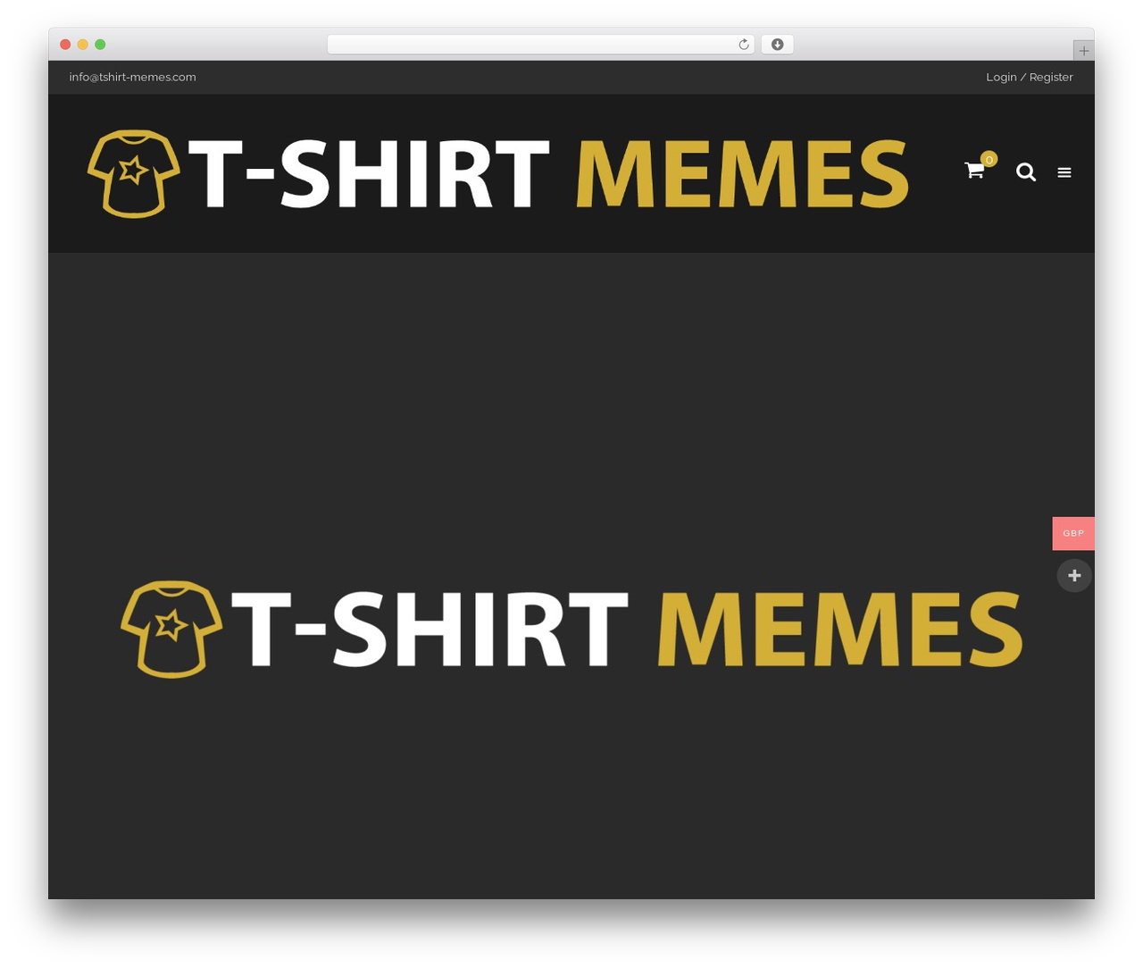 Teepro WordPress theme - tshirt-memes.com