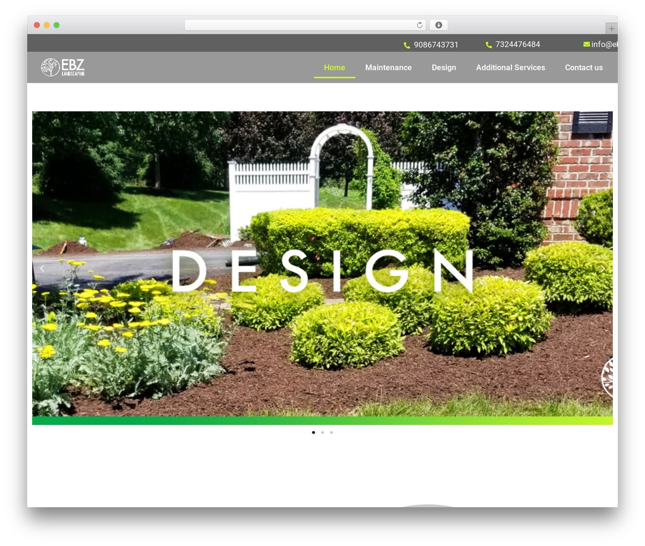 Theme WordPress Conversions - ebzlandscaping.com