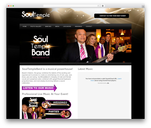 Theme WordPress Complexity - soultempleband.com