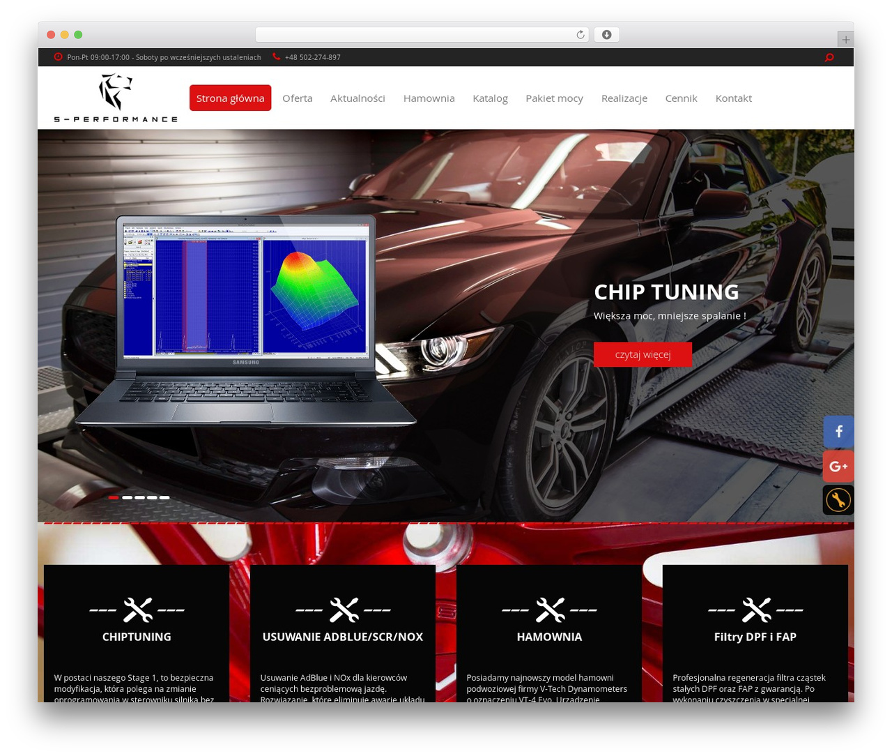 Theme WordPress S-Performance - s-performance.pl