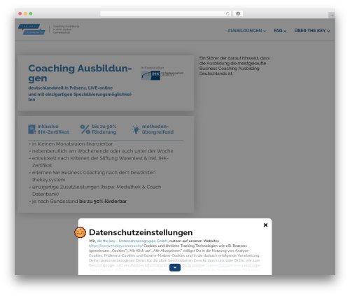 TKT WordPress theme - thekey.community