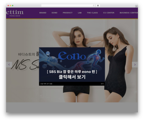 WordPress theme Custom Theme - ettim.com