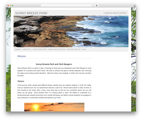 WordPress theme picolight - sunnybreezepark.net