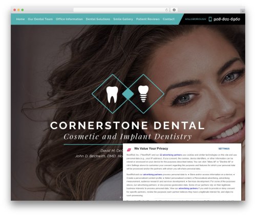 Seaforms WordPress plugin - cornerstonedentalnj.com
