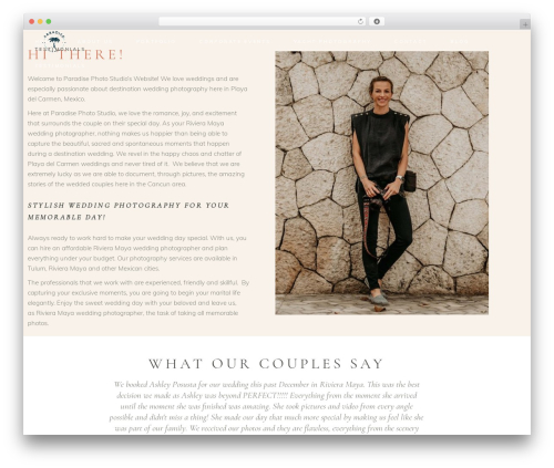 Solene core WordPress plugin - paradisephotostudio.com