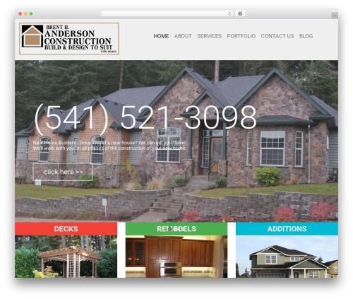 Cherry Framework WordPress theme - bhandersonconstruction.com