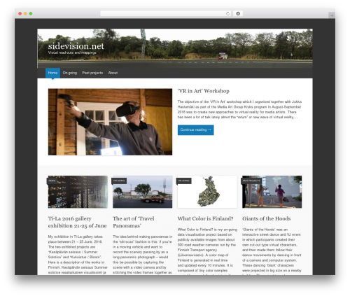 Expound WordPress theme - sidevision.net