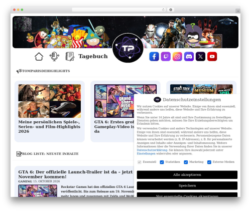 Twitch for WordPress (tomparisde-twitchtv-widget) free WordPress plugin - spielzeit.net Twitch for WordPress (tomparisde-twitchtv-widget) free WordPress plugin - spielzeit.net