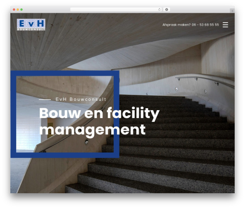 IndionDesign theme WordPress - evh-bouwconsult.nl