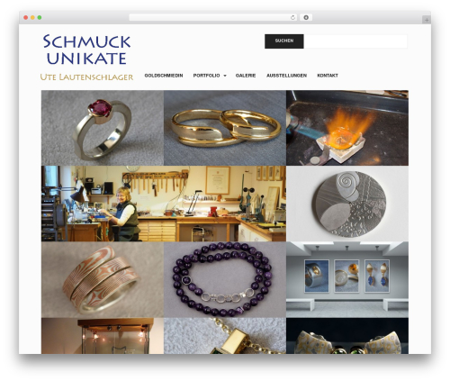Koncept theme WordPress - schmuck-unikate.de