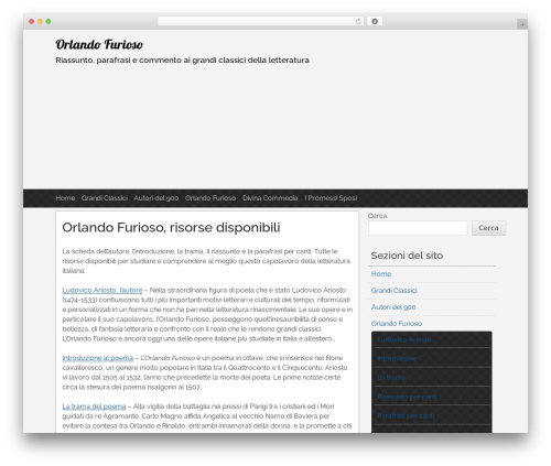 pacify theme WordPress - orlandofurioso.com pacify theme WordPress - orlandofurioso.com
