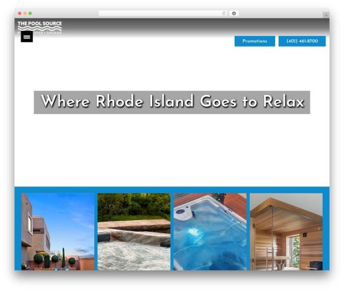 Pool Source WP theme - poolsource.com