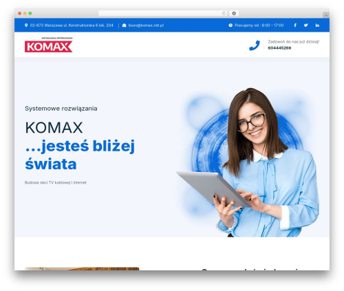 TANDA theme WordPress - komax.net.pl