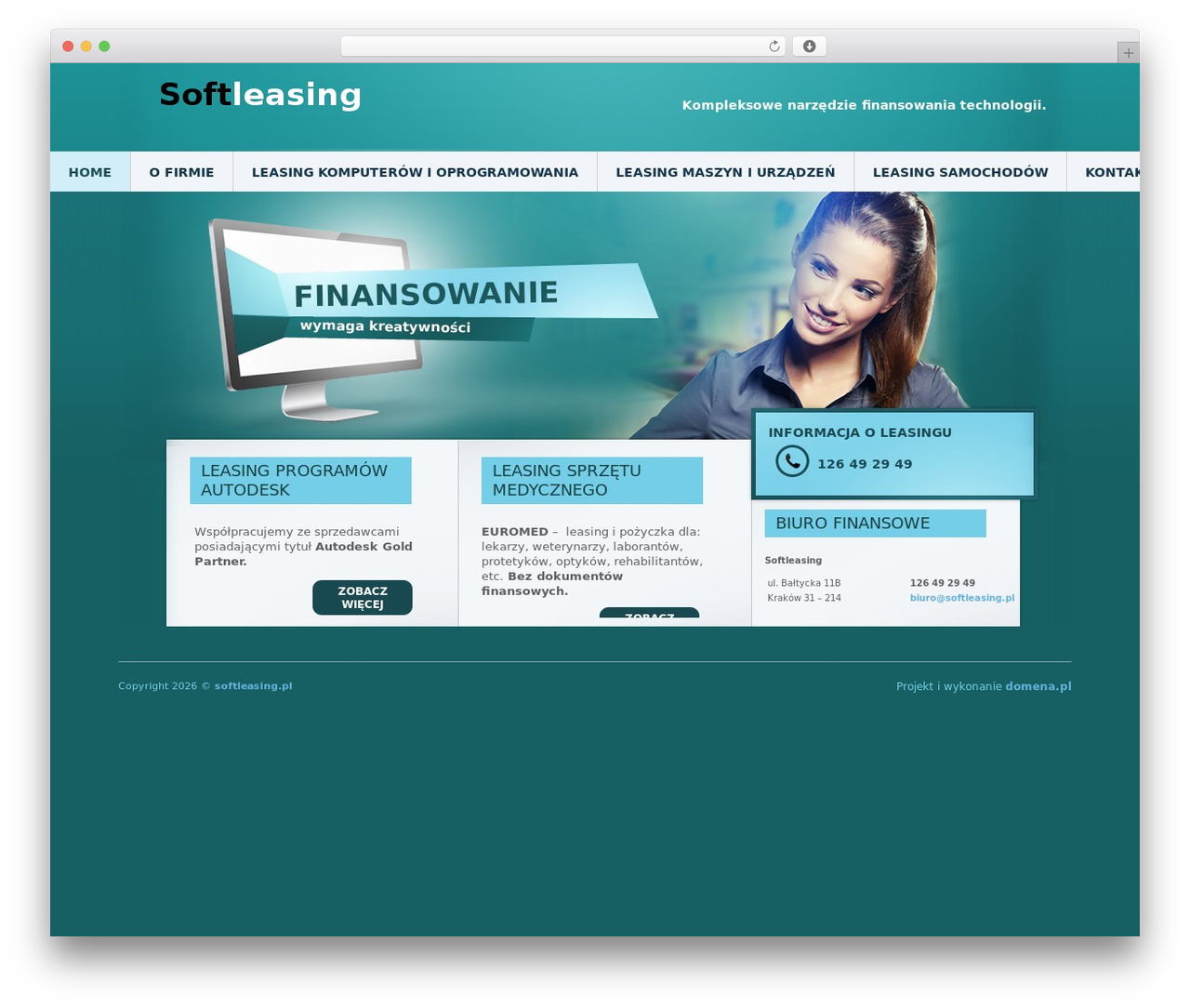 Theme WordPress IT - softleasing.pl