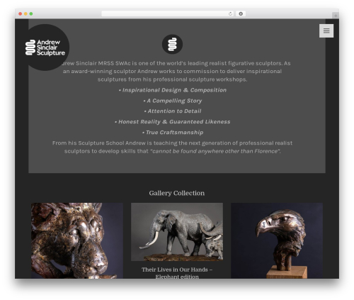 The7 theme WordPress - andrew-sinclair.com