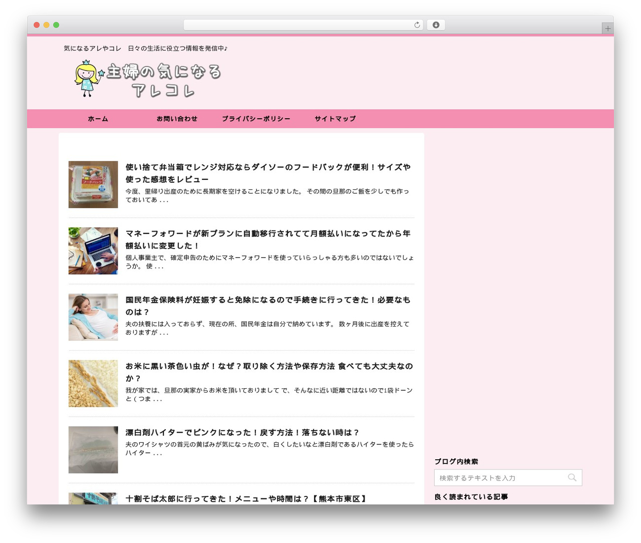 Theme WordPress AFFINGER4 - shufu-arekore.com