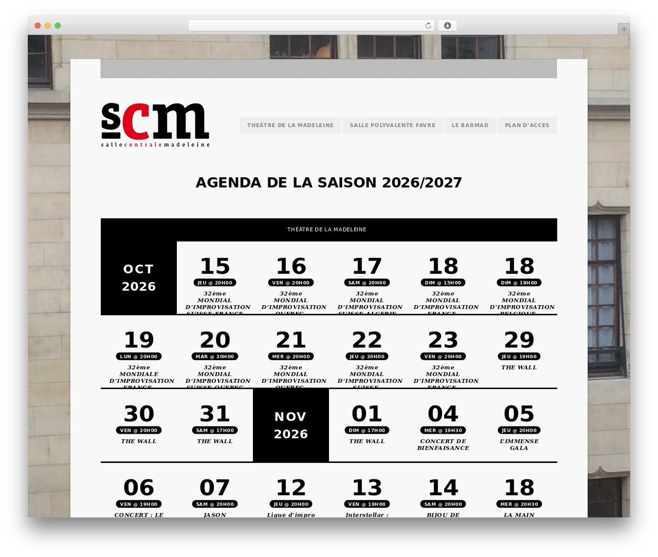 Theme WordPress Eventure - sallecentrale.ch Theme WordPress Eventure - sallecentrale.ch