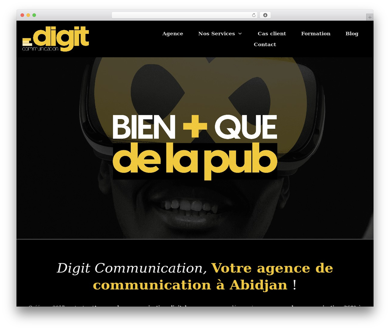 Thrive Theme Builder WordPress theme - digitcommunication.ci