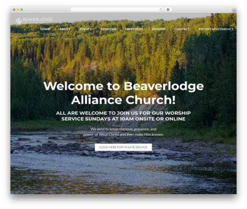 Thechurchco WordPress plugin - beaverlodgealliancechurch.com