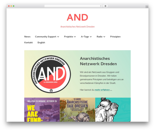 XSimply free WordPress theme - a-dresden.org