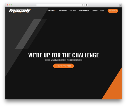Array Blank Theme theme WordPress - maconfabrication.com