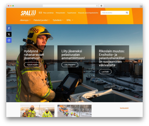 Divi theme WordPress - spal.fi