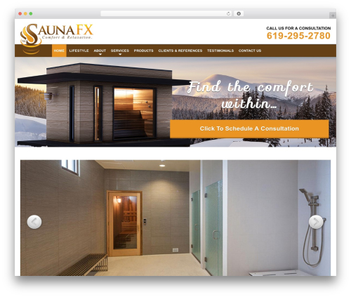 Slider pro WordPress plugin - saunafx.com