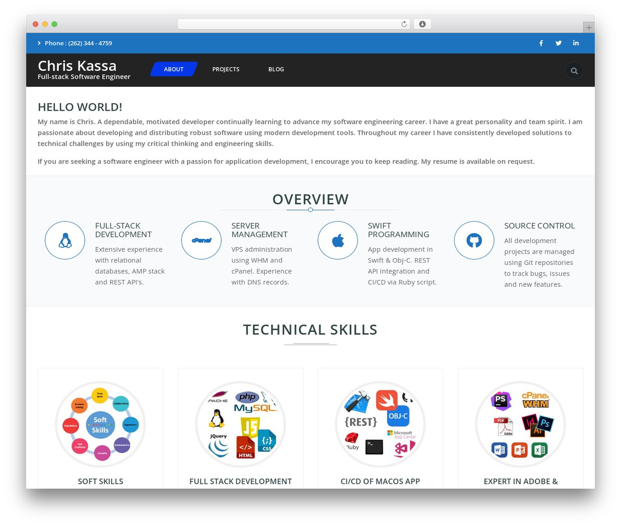 Frontech Premium WordPress theme design - chriskassa.com Frontech Premium WordPress theme design - chriskassa.com