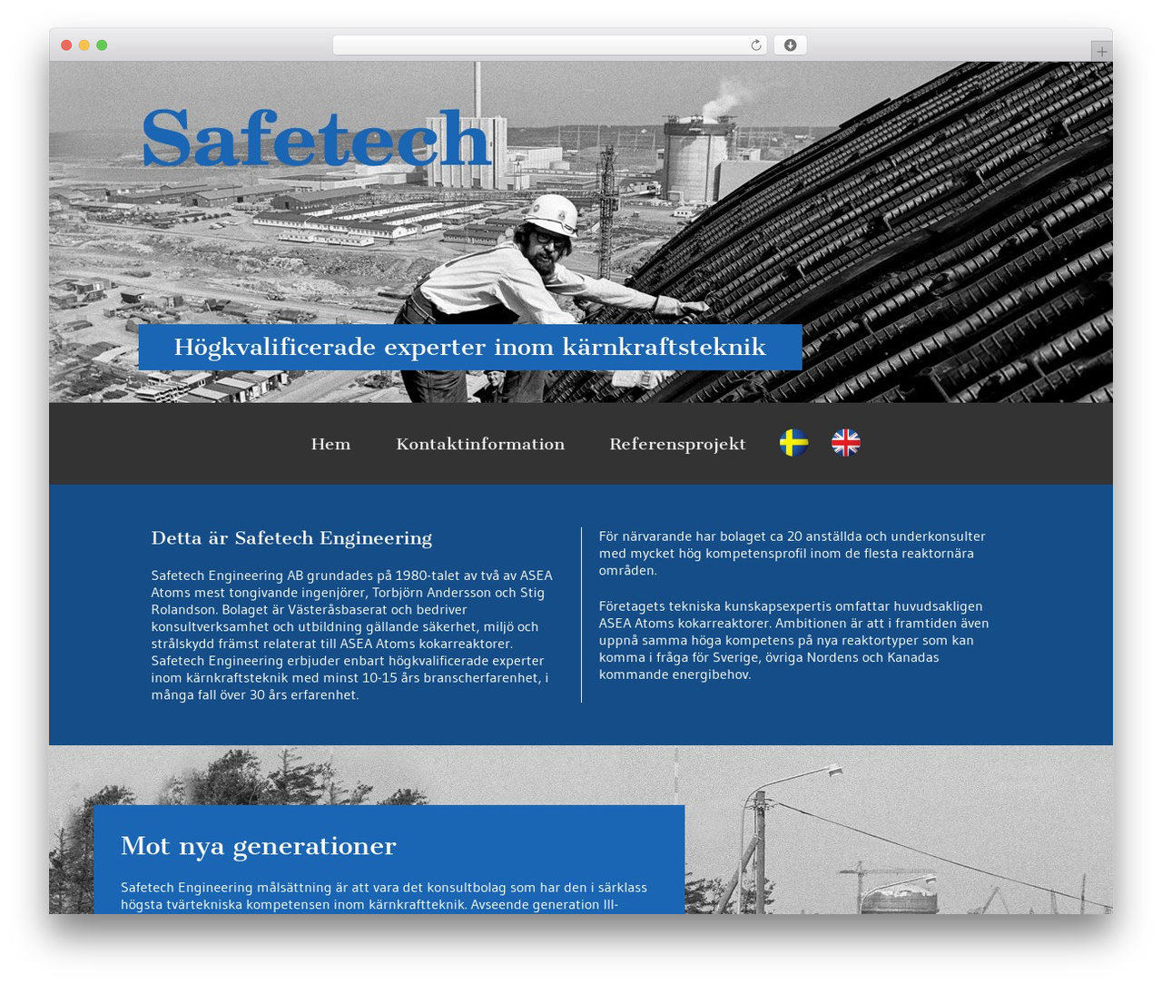 Gallus Framework theme WordPress - safetech.se