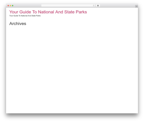 Amazon simple affiliate WordPress plugin - yourguidetonationalandstateparks.com