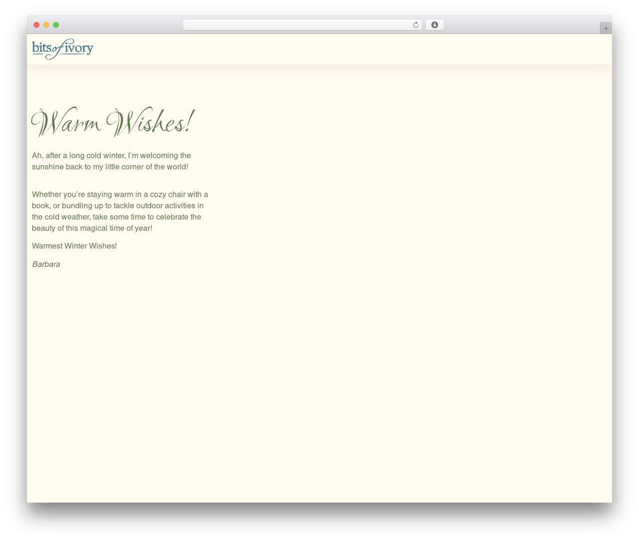 Hello Elementor theme WordPress - bitsofivory.com
