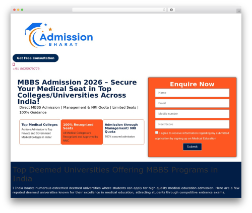 WordPress CTA – WordPress Call To Action, Sticky CTA, Floating Buttons, Floating Tab Plugin (easy-sticky-sidebar) free WordPress plugin - mbbs.admissionbharat.com