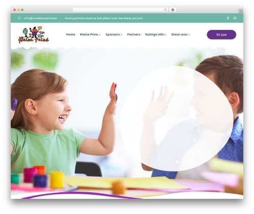 Knirpse theme WordPress - vzwkleineprins.be