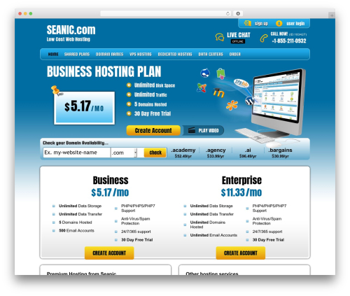 Resellerspanel WordPress plugin - seanic.com