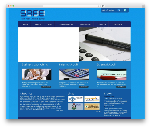 safe WordPress theme - saliby-audit.com