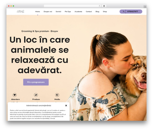 Theme WordPress Pawsitive - thepethouse.ro