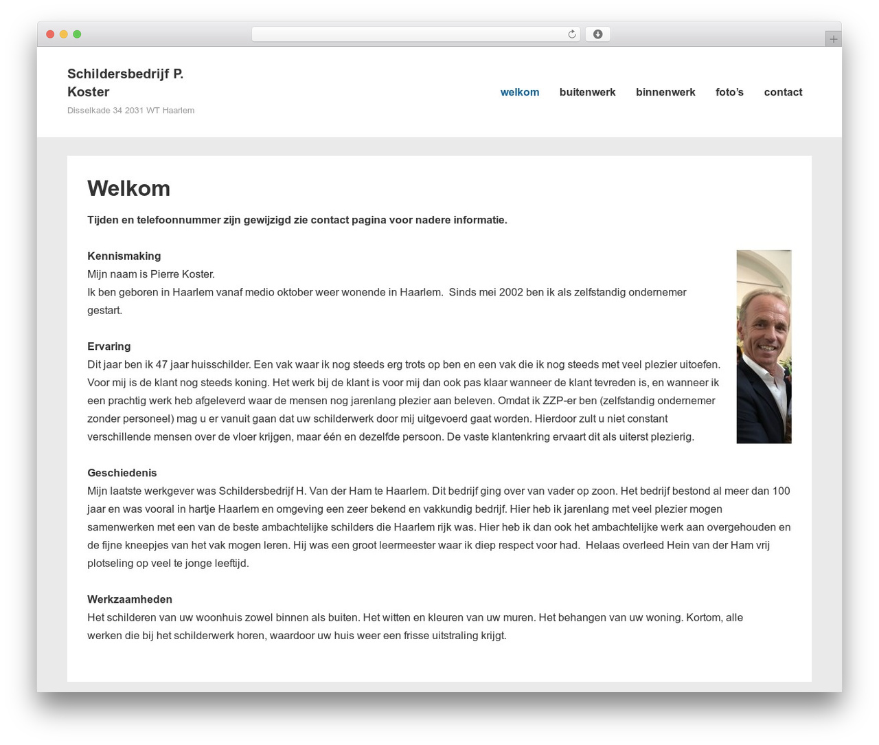 Theme WordPress Responsive - schildersbedrijfpkoster.nl
