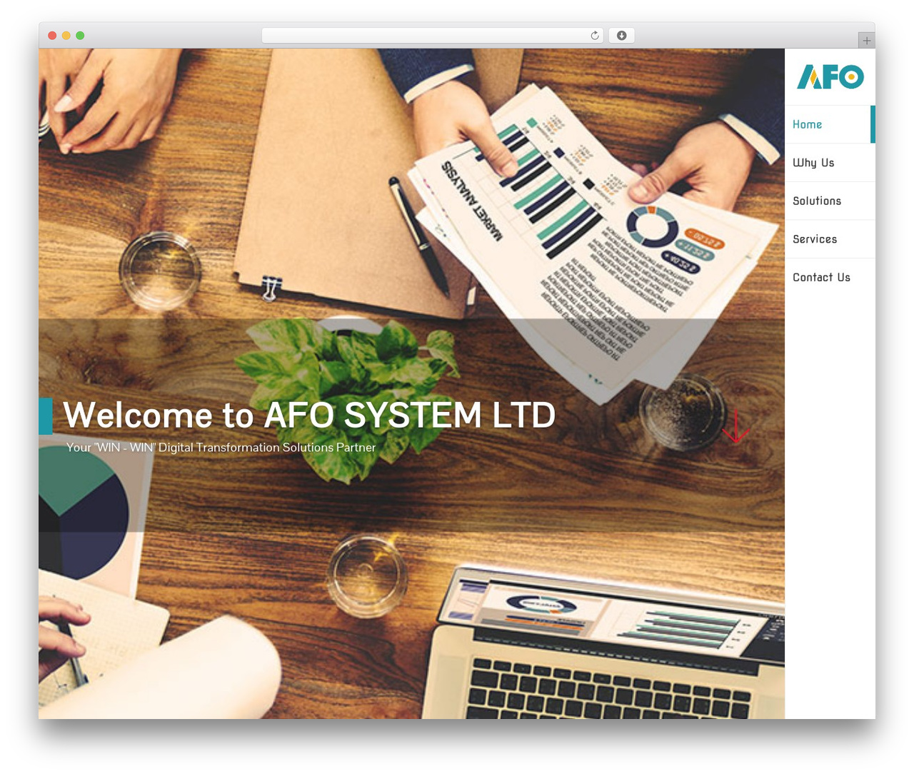Theme WordPress Revolve - afosystem.com