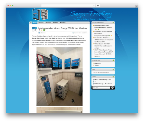 WordPress theme iTheme - sega-trading.com