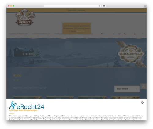 WordPress Theme Atomion theme WordPress - weihnachtsbaeckerei-seifert.de