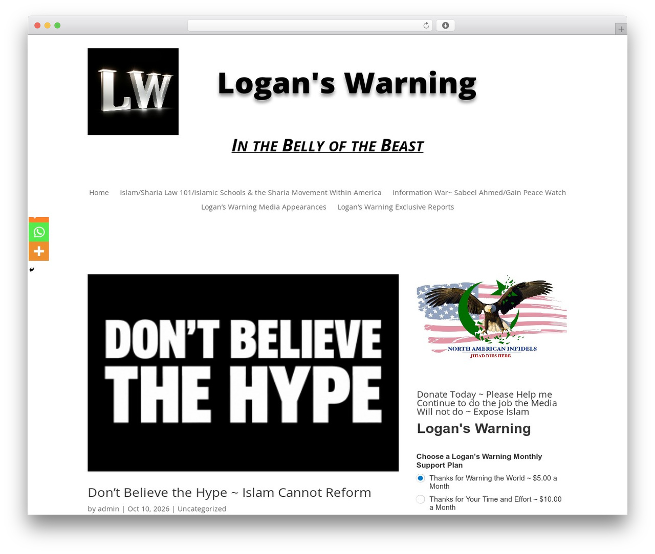 WordPress theme Divi - loganswarning.com WordPress theme Divi - loganswarning.com