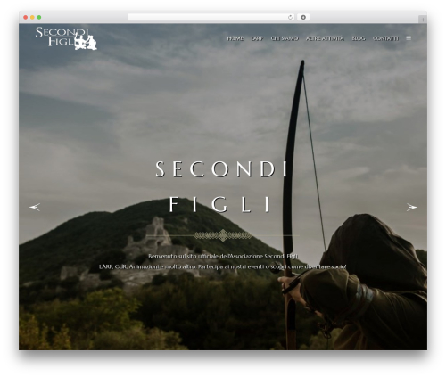 WordPress theme Eldritch - secondifigli.org