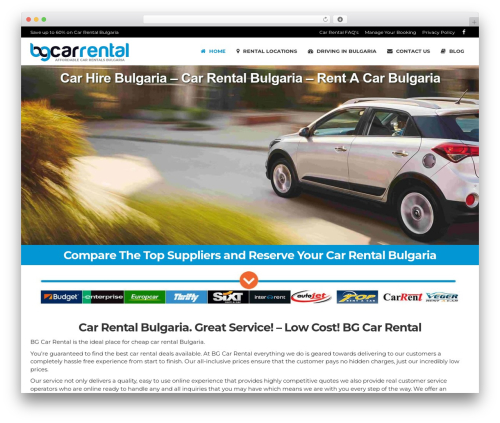 WordPress theme MX - bgcarrental.com